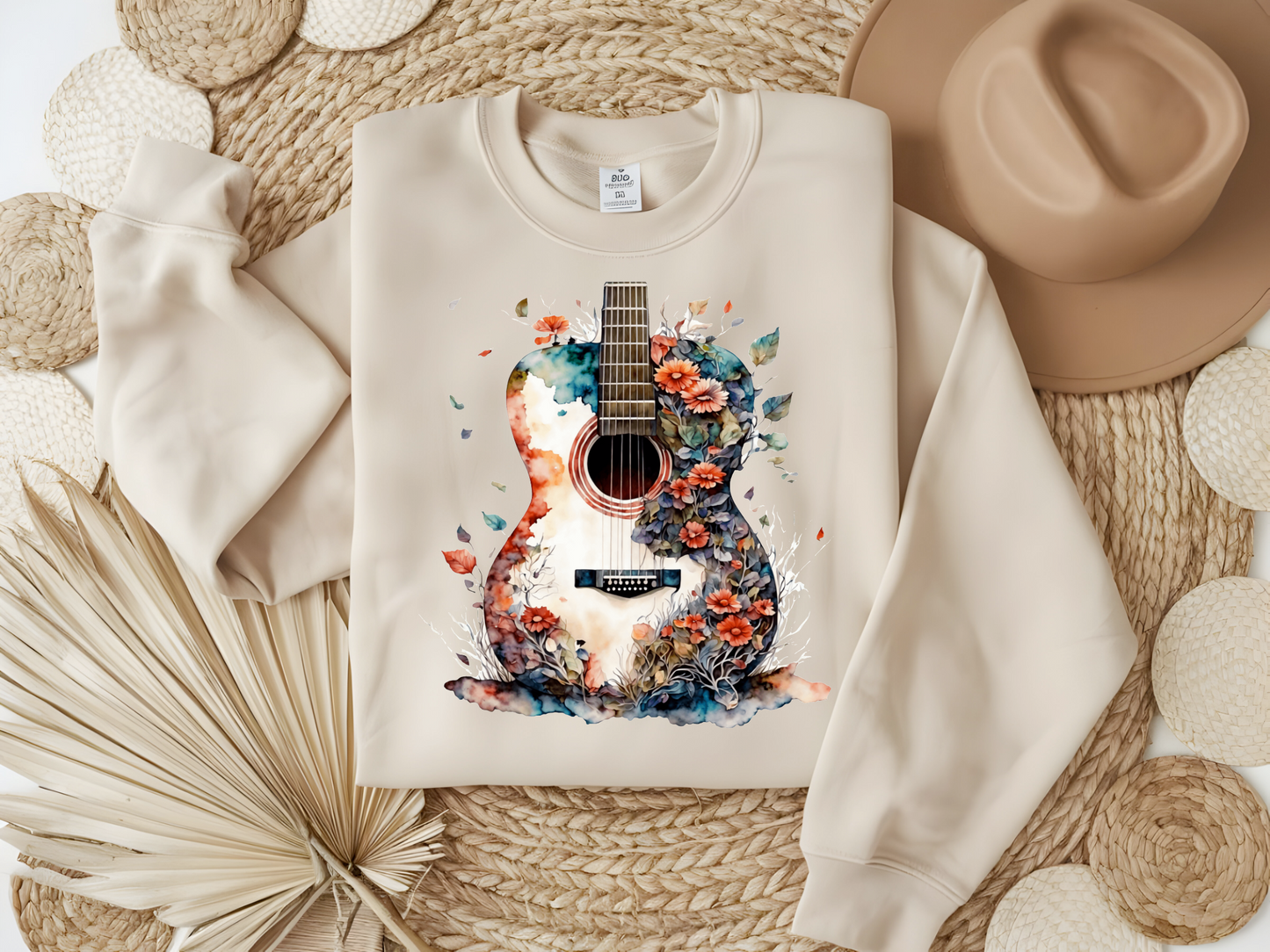 Floral Guitar