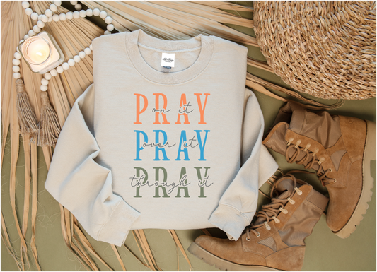 PRAY Crew NecK Sweatshirt