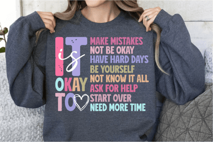 It Is Ok To...