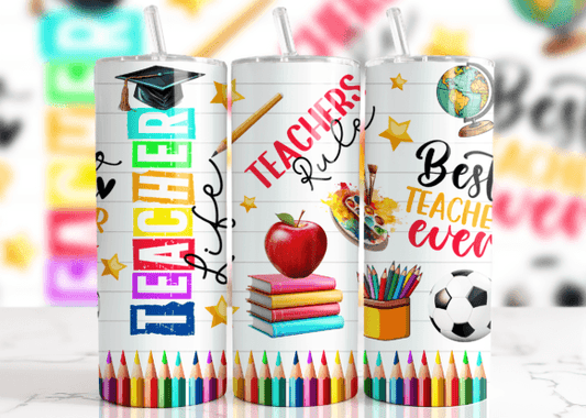 Teachers Life - 20oz Stainless Steel Tumbler