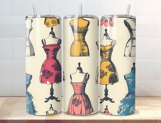 Vintage Fashion 20oz Tumbler